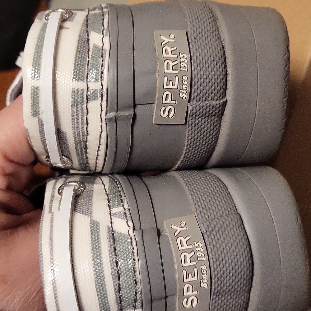 Sperry Grey Rain Shoes - Picture 4 of 6